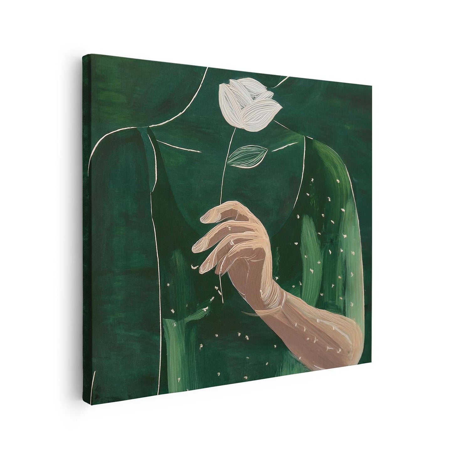 Tableau sur toile silhouette femme